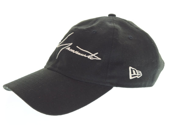 ヨウジヤマモトプールオム yohji yamamoto NEW ERA ニューエラ ロゴキャップ 黒 HN-H88-865 帽子 メンズ帽子 キャップ ブラック 103H-56