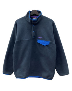 パタゴニア Patagonia 24AW SYNCHILLA SNAP-T PULLOVER シンチラ スナップ プルオーバー フリース ハーフボタン アウトドア 紺 25450FA24 ジャケット ロゴ ネイビー Sサイズ 104MT-1859