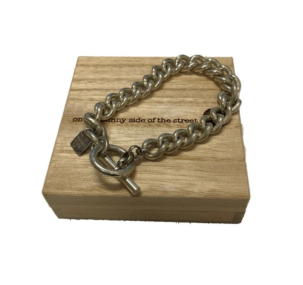 オン ザ サニーサイド オブ ザ ストリート on the sunny side of the street Basic Curb Link Chain Bracelet カーブチェーン メンズジュエリー・アクセサリー ブレスレット シルバー 101goods-191