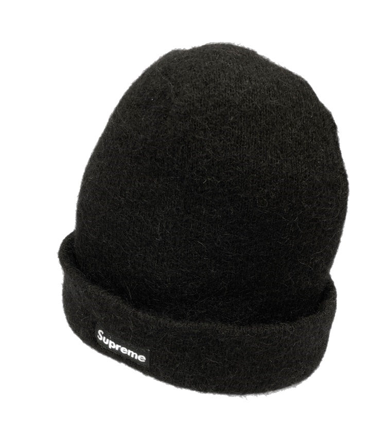 シュプリーム SUPREME Mohair Beanie 23FW モヘア ビーニー 黒 帽子 メンズ帽子 ニット帽 ロゴ ブラック  101hat-86 | 古着通販のドンドンサガール