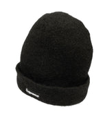 シュプリーム SUPREME Mohair Beanie 23FW モヘア ビーニー 黒 帽子 メンズ帽子 ニット帽 ロゴ ブラック 101hat-86