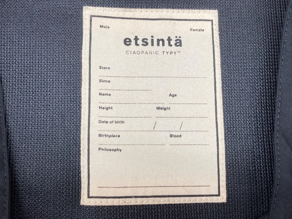 チャオパニック Ciaopanic エシンタ etsinta ファー 切替 ジャケット ジップアップ フルジップ ブルゾン ファージャケット BLACK 黒 TYZ1012207A0004 コート 無地 ブラック ONE 104LT-258