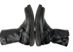 スローウェアライオン Slow Wear Lion SIDE ZIP ENGINEER BOOTS サイド ジップ エンジニア ブーツ SWL 革靴 ワーク シューズ 黒 OB-8595BL メンズ靴 ブーツ エンジニア ブラック サイズ M 104S-743
