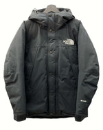 ザノースフェイス THE NORTH FACE Mountain Down Jacket マウンテン ダウン ジャケット GORE-TEX ゴア テックス アウター 黒 ND92237 ジャケット ロゴ ブラック Mサイズ 104MT-589