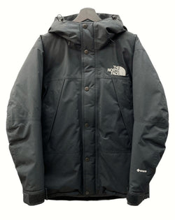 ザノースフェイス THE NORTH FACE Mountain Down Jacket マウンテン ダウン ジャケット GORE-TEX ゴア テックス アウター 黒 ND92237 ジャケット ロゴ ブラック Mサイズ 104MT-589