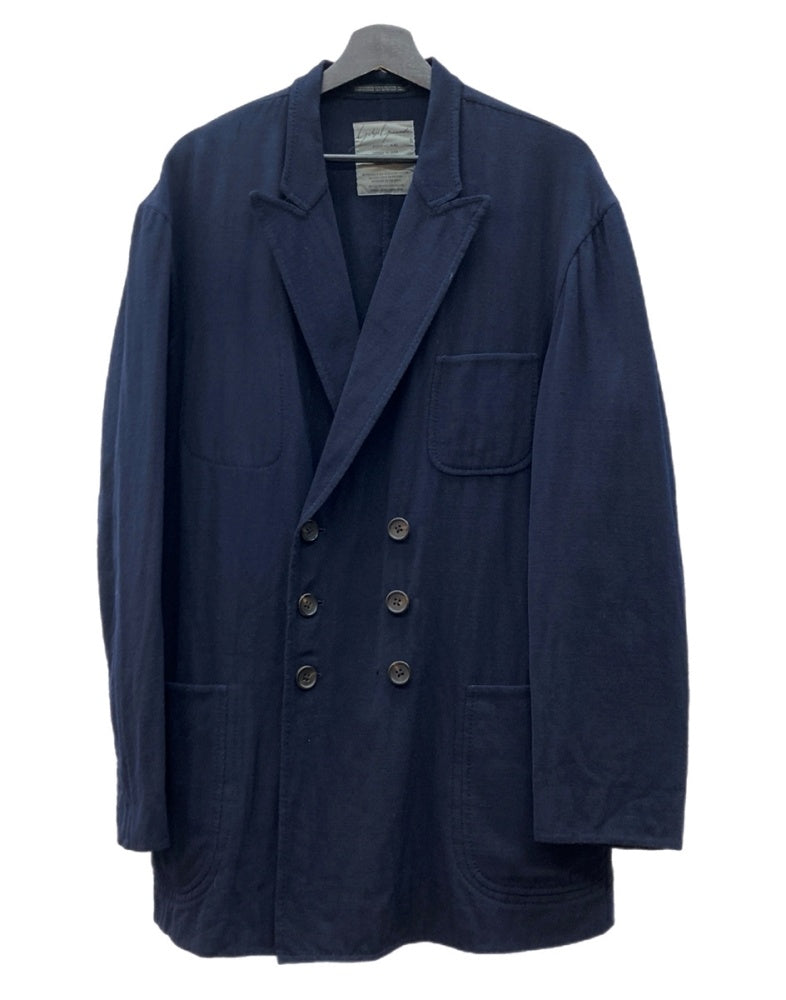 ヨウジヤマモト Yohji Yamamoto POUR HOMME Double Jacket ダブル