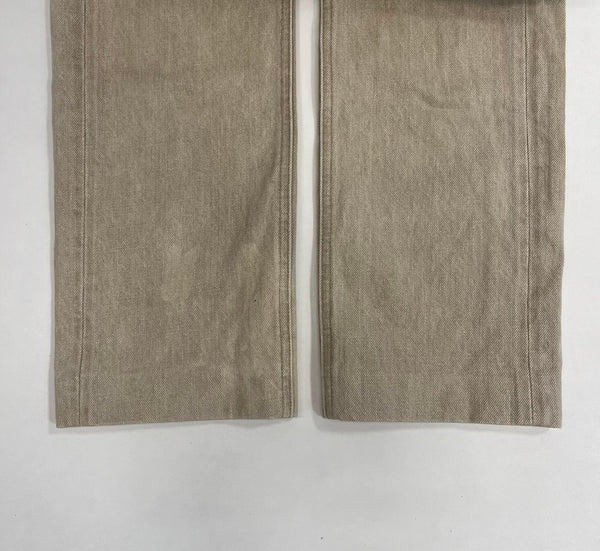 シシクイ THE SHISHIKUI straight denim pants ストレートデニムパンツ  SH-001D デニム ベージュ 101LB-16