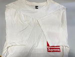 シュプリーム SUPREME THE NORTH FACE ノースフェイス ロゴ ポケットTシャツ 白 NT02309I XL Tシャツ ホワイト LLサイズ 101MT-3037