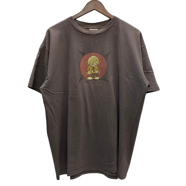 【曜日割引対象外】 ヴィンテージ vintage 90's 1999年製 メタリカ METALLICA  Tシャツ グレー XLサイズ 201MT-4293 VB