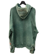 ギャラリーデプト GALLERY DEPT CENTER LOGO PULL OVER HOODIE センター ロゴ プルオーバー フーディ パーカー 緑 パーカ ロゴ グリーン Lサイズ 104MT-1889