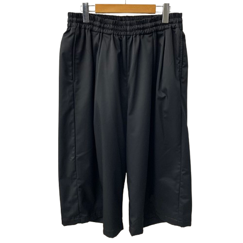 クーティープロダクションズ COOTIE PRODUCTIONS 2 Tuck Track Pants ハーフパンツ ブラック Lサイズ 201MB-1074
