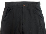 コムデギャルソン COMME des GARCONS SHIRT UTILITY PANTS ユーティリティ パンツ ジップフライ スラックス ズボン 黒 無地 FO-P505 ボトムスその他 ブラック XSサイズ 104MB-383