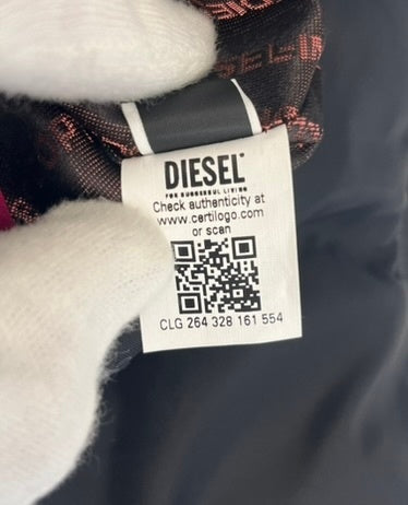 ディーゼル DIESEL リサイクルナイロン＆レザー リュック 黒 X08133P4225 バッグ メンズバッグ バックパック・リュック ブラック 101bag-186