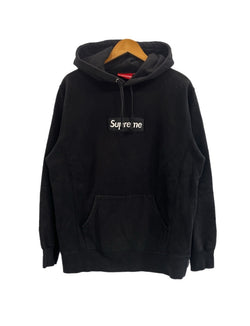 シュプリーム SUPREME 16AW Box Logo Hooded Sweatshirt ボックスロゴパーカー 黒 ワングラムタグ パーカ ブラック Lサイズ 101MT-5002