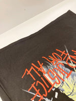 バンドTシャツ BAND-T 80s Vintage ヴィンテージ METALLICA メタリカ 88-89 ツアーTシャツ 黒 袖シングル US古着 XL Tシャツ ブラック LLサイズ 101MT-2711