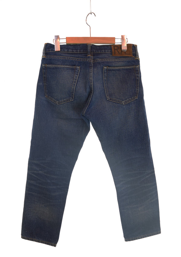 ダブルアールエル RRL SLIM FIT SELVEDGE DENIM スリムフィット セルビッジ デニム デニム ネイビー 29 103MB-669