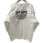 ダブルタップス W)taps 23SS イングレディエント ロングスリーブ Tシャツ INGREDIENTS LS ロンT ホワイト 2サイズ 201MT-3359