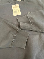 ナイキ NIKE ×STUSSY ステューシー Washed NRG Fleece Crewneck ウォッシュド フリーフ クルーネック トレーナー 裏起毛 黒 DO5310-010 XS スウェット ブラック 101MT-5136