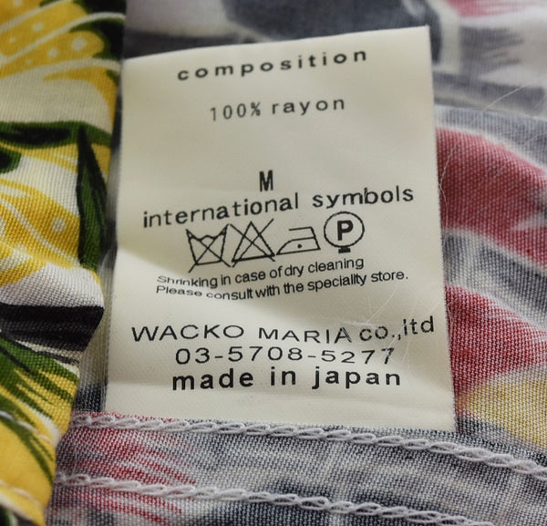 ワコマリア WACKO MARIA bamboo 竹 パンサー柄 アロハ シャツ 13ss 2013 半袖シャツ マルチカラー Mサイズ 103MT-2661