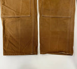 カーハート Carhartt DOUBLE FRONT WORK DUNGAREE ダブル フロント ワーク ダンガリー ペインターパンツ B01BRN チノパン ブラウン W36×L32 101MB-625