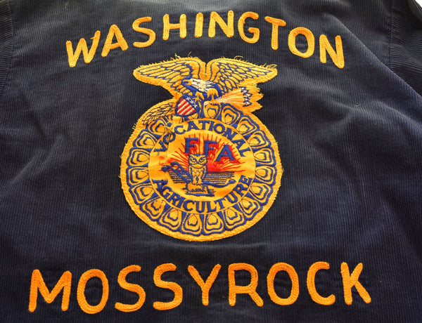 ヴィンテージ Vintage 70's FFA Future Farmers of America Jacket 棒TALON タロン WASHINGTON ワシントン 70年代 70's  38 ジャケット ネイビー 103MT-2985