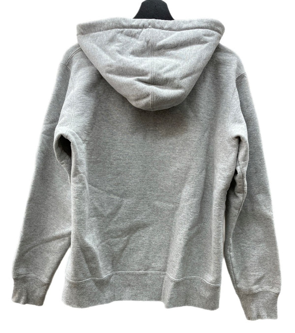 シュプリーム SUPREME 16AW スモール ボックス ロゴ SMALL BOX LOGO パーカー フーディ ジップアップ ZIP UP カナダ製 GRAY 灰色 パーカ ワンポイント グレー Mサイズ 104MT-1944