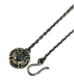 アリゾナフリーダム ARIZONA FREEDOM  ターコイズホイール フック チェーン メンズジュエリー・アクセサリー ネックレスチェーン シルバー 101goods-182