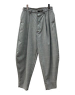 ソウシオオツキ SOSHIOTSUKI 19AW NICKER BOCKERS ワイド パンツ バルーン ニッカーボッカーズ タック ボタンフライ パンツ 灰 チェック S19AWPT01 ボトムスその他 グレー サイズ 44 104MB-277