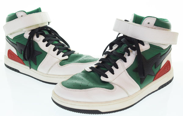 ア ベイシング エイプ  A BATHING APE  BAPE STA 93 ハイカットスニーカー メンズ靴 スニーカー グリーン 29cm 103S-1229