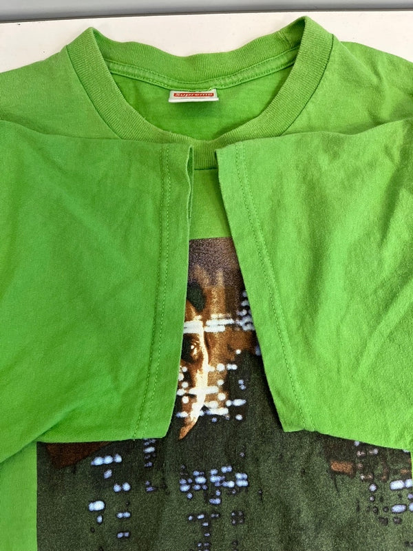 シュプリーム SUPREME Christopher Walken King Of New York 緑 プリント Tシャツ グリーン Mサイズ 101MT-4640