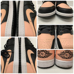 ナイキ NIKE AIR JORDAN 1 LOW 553558-034 メンズ靴 スニーカー ブラック 27.5cmサイズ 201-shoes1101