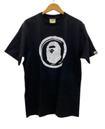 アベイシングエイプ A BATHING APE JAPANESE SEAL TEE 001TEK221076F Tシャツ ブラック Lサイズ