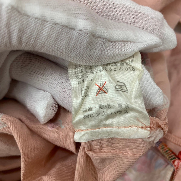 ピンクハウス PINK HOUSE ワンダフルワールド フルーツバケット さくらんぼ チェリー ワンピース ピンク 201LT-425