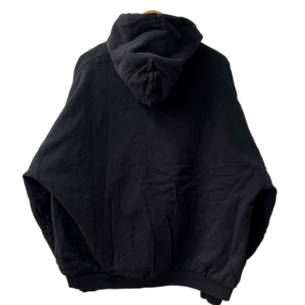 イージー YEEZY ギャップ GAP PULLOVER HOODIE ダブルフェイスパーカー 611814-03-1 パーカ ブラック Mサイズ 201MT-3290