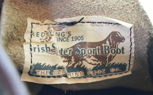 レッドウィング RED WING アイリッシュセッター モックトゥ ブーツ 緑 8180 メンズ靴 ブーツ その他 グリーン 7　1/2 25.5cm 103S-659