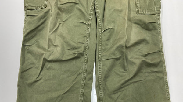 ミリタリー Military 60s 60年代 M-51 フィールドパンツ 後期 U.S.ARMY アメリカ軍 Vintage ヴィンテージ 緑 R-XS 無地 カーゴパンツ カーキ Regular X-small 104MB-310