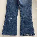 【曜日割引対象外】 リーバイス Levi's 70's 646 USA製 フレア ブーツカット ベルボトム スレキスタンプ デニム ブルー 201MB-1206 VB