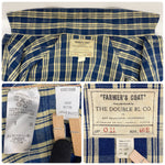 【曜日割引対象外】 ダブルアールエル RRL FARMER'S COAT ファーマーズコート バルーンジャケット MNRROTWM5L00054 ジャケット ブルー 40Rサイズ 201MT-4322 VB