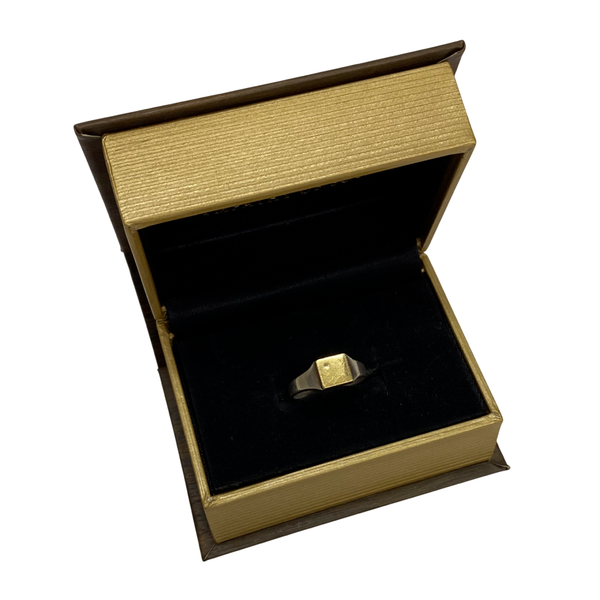 【曜日割引対象外】 【中古】シンパシーオブソウル Sympathy of Soul シグネット スクエアリング 19号 メンズジュエリー・アクセサリー 指輪・リング シルバー 201goods-722 VB