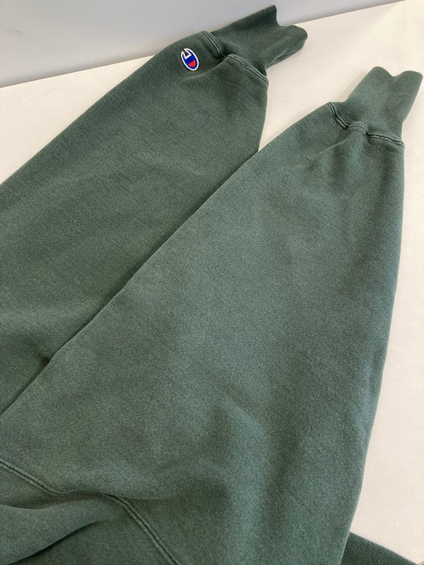 チャンピオン Champion 90s～ ヴィンテージ vintage 刺繍タグ リバースウィーブ REVERSE WEAVE US古着 スクリプトロゴ 刺繍  スウェット グリーン Lサイズ 101MT-3883