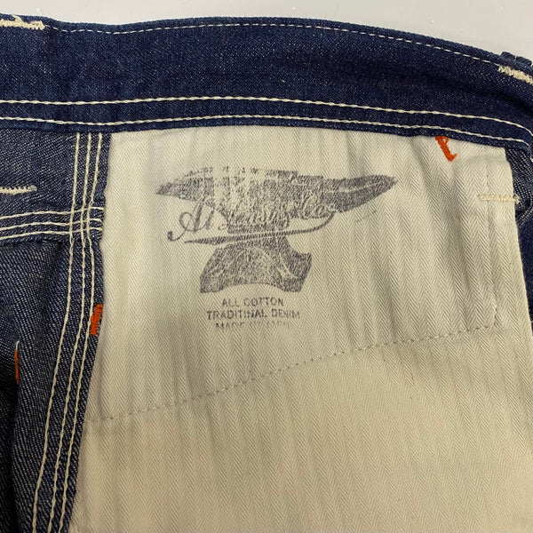 【曜日割引対象外】 アットラスト AtLast&Co. PAINTER DENIM PANT デニム ブルー 32サイズ 201MB-1090 VB