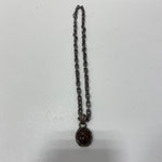 【中古】ビザール bizarre ネックレス 琥珀 メンズジュエリー・アクセサリー ネックレス・ペンダント シルバー 201goods-545
