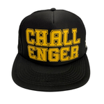 【中古】チャレンジャー CHALLENGER ロゴ メッシュキャップ 帽子 メンズ帽子 キャップ ブラック 201goods-823