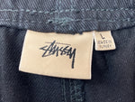 ステューシー STUSSY 22AW noma icon beach pant ビーチパンツ イージーパンツ 黒 刺繍 116575 ボトムスその他 ブラック Lサイズ 104MB-126