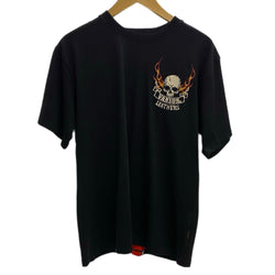 バンソン VANSON Tシャツ ブラック Lサイズ 201MT-4059