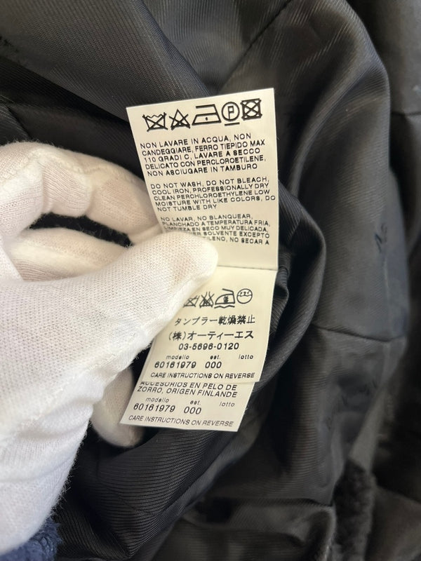 マックスマーラ Max Mara アルパカウールコート スーリベルテッドコート 黒 60161979 コート ブラック 42 101LT-192