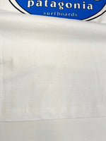 パタゴニア PATAGONIA 90s Vintage ヴィンテージ  USA製 DEADSTOCK デッドストック surfboards サーフボード プリントTシャツ ロゴ  XL Tシャツ ホワイト LLサイズ 101MT-4705