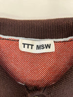ティー TTT MSW  22AW Border Knit Cardigan ボーダー ニット カーディガン TTT-2022AW-KT01 XL セーター マルチカラー LLサイズ 101MT-4990