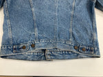 リーバイス Levi's 90's 90年代 70506-0217 デニムジャケット Gジャン トラッカー Vintage ヴィンテージ MADE IN USA アメリカ製 44R ジャケット ブルー Lサイズ 101MT-4195