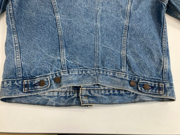 リーバイス Levi's 90's 90年代 70506-0217 デニムジャケット Gジャン トラッカー Vintage ヴィンテージ MADE IN USA アメリカ製 44R ジャケット ブルー Lサイズ 101MT-4195